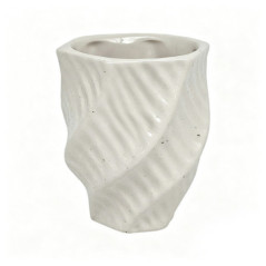 Mug blanc forme organique 300ml