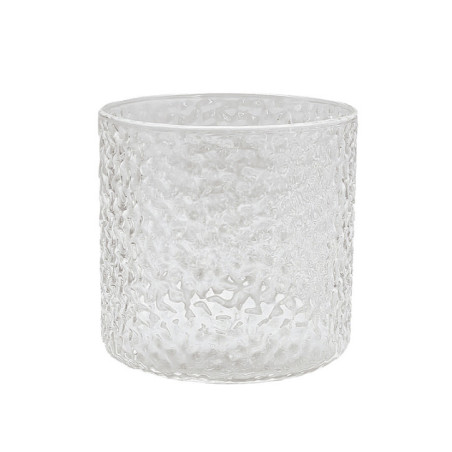 Lot de 4 verres bas martele