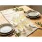 Lot de 4 verres bas martele