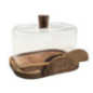 Beurrier avec couteau en acacia
