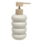 Distributeur savon ondule beige