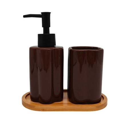 Set de 3 accessoires sdb