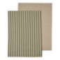 Lot de 2 tochons rayures vertes