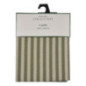 Nappe rayures vertes 140x240cm