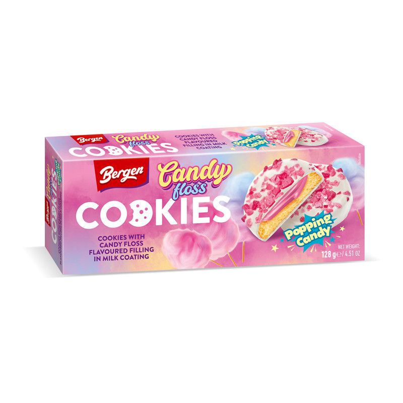Cookies popping candy 128g