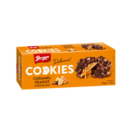 Cookies caramel peanut lait 110g