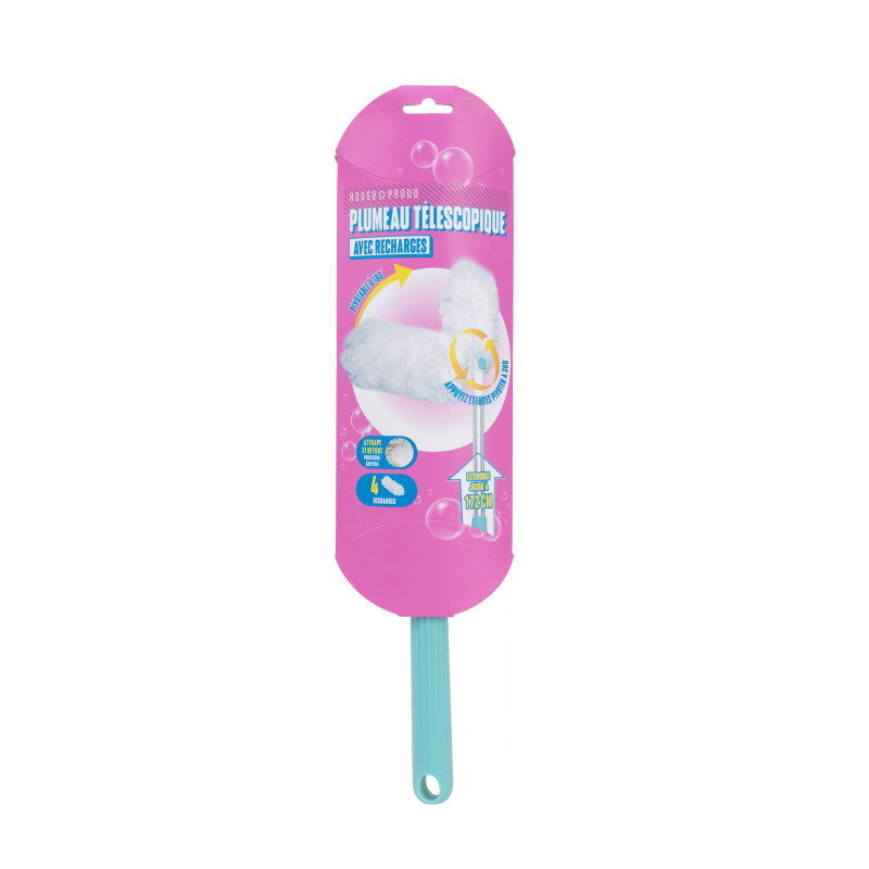 Plumeau telescopique+4 recharges