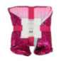 Plaid sirene enfant 55x132cm ros