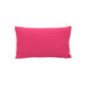 Coussin brode oops 50x30cm rose