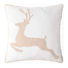 Coussin renne 48x48cm