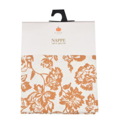 Nappe motif pumkin 140x240cm