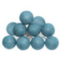 Guirlande pile 10boules d6 uni