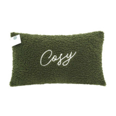 Coussin bouclette cosy