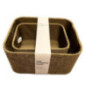 Set de 2 panieres de rangement v