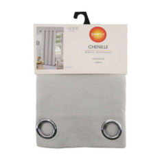 Rideau occultant chenille 140x24