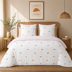 Parure croissant  200x200cm
