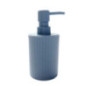 Distributeur de savon strie bleu