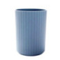 Pot a brosse a dent strie bleu
