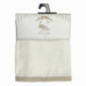 Nappe creme motif sapin