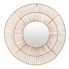 Miroir rond en corde sina d50cm