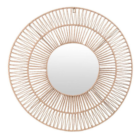 Miroir rond en corde sina d50cm