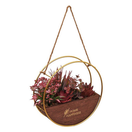 Plante suspendue bois d20cm