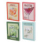 Faux livre coktail drinks