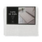 Tapis de bain 52x120cm blanc