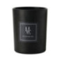 Bougie verre mat d8xh10cm 2asst
