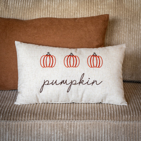 Coussin hello pumpkin 50x30cm
