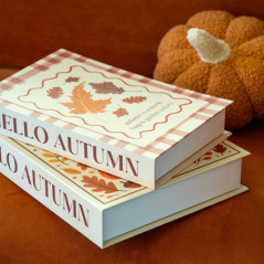 Set de 2 livres automnal