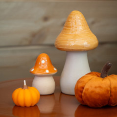Champignon ceramique