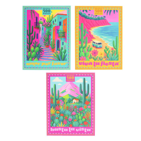 Livre deco puzzle 500pcs