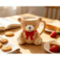 Mug en forme d'ourson noeud