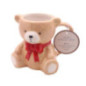Mug en forme d'ourson noeud