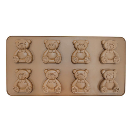 Moule silicone patisserie ourson