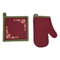 Gant & manique motif heritage
