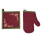 Gant & manique motif heritage