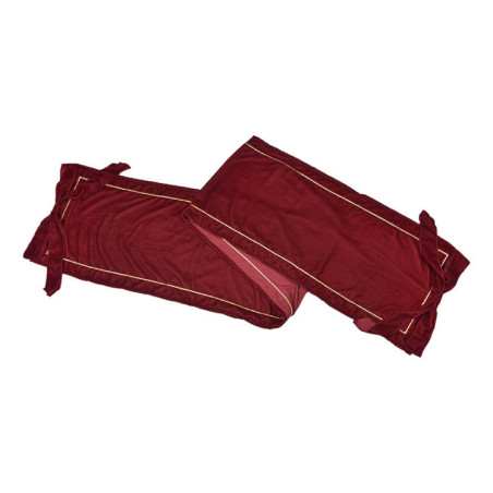 Chemin de table burgundy noeud