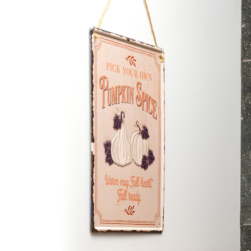 Plaque metal a suspendre