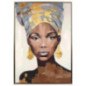 Cadre image femme turban