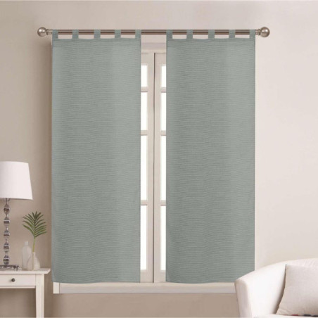 Vitrages city 2x60x90cm gris