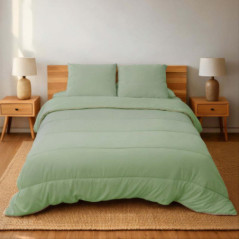 Pack micro lavee 200x200cm vert