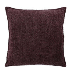 Coussin boucle violet