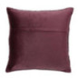 Coussin boucle violet