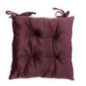 Galette de chaise boucle violet