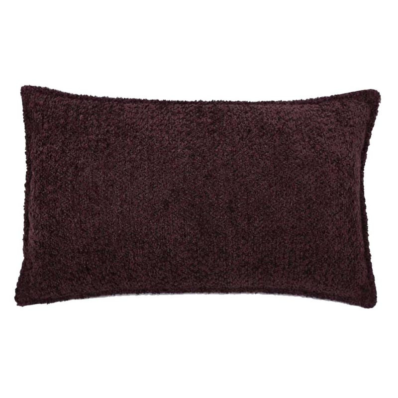 Coussin boucle violet