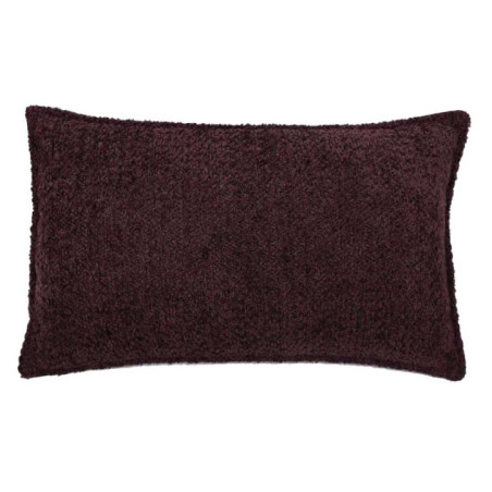 Coussin boucle violet