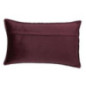 Coussin boucle violet
