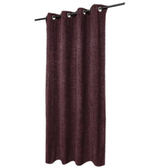 Rideau boucle violet